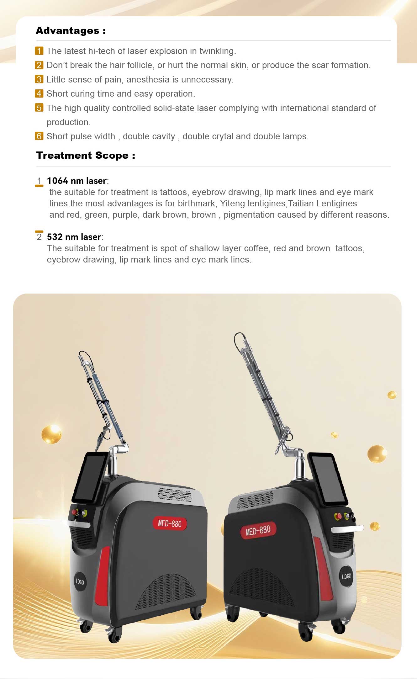 FDA Picosecond laser