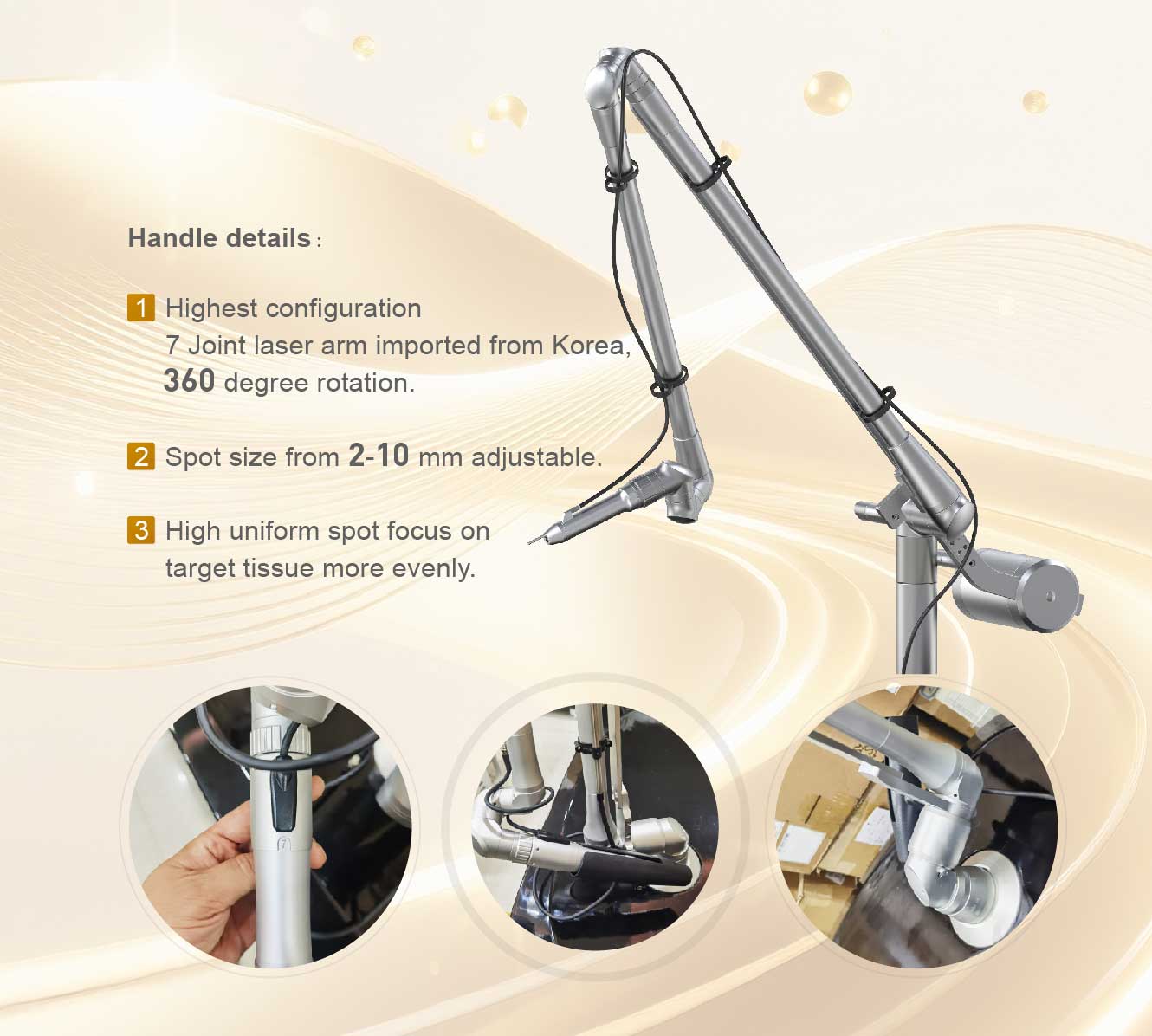 Q-switch nd yag laser machine for remove tattoo